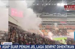 Laga Persija vs Malut United Diwarnai Pelemparan Flare, 36 Orang Ditangkap