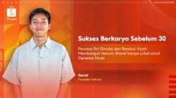 Ini Cara David Bangun Hairum, Brand Shampo Lokal untuk Generasi Muda