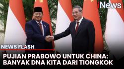 Prabowo Singgung Genetik Bangsa Indonesia: kalau Dicek, Banyak DNA Kita dari Tiongkok