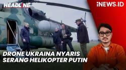 Headline vozpublica.ID: Helikopter Dinaiki Putin Nyaris Jadi Target Serangan Drone Ukraina