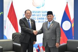 Prabowo Bertemu PM Laos di Sela-Sela KTT ASEAN, Bahas Peningkatan Perdagangan