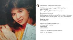 Kabar Duka, Penyanyi Senior Irianti Erningpraja Meninggal Dunia
