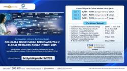Simak Jadwal Penawaran Obligasi dan Sukuk Ijarah Berkelanjutan V Tahap I 2025 PT Global Mediacom Tbk