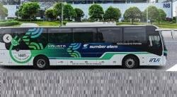 PO Sumber Alam Bikin Heboh Luncurkan Bus Listrik AKAP Pertama di Indonesia Jurusan Yogyakarta-Bekasi