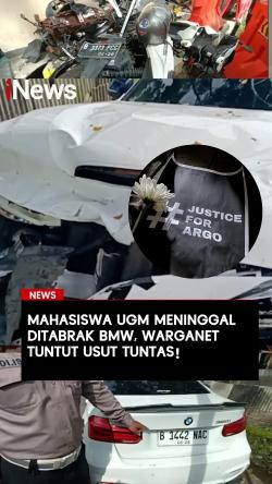 Mahasiswa UGM Meninggal Ditabrak BMW, Warganet Tuntut Usut Tuntas!