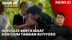 Headline vozpublica.ID: Hercules ke Rumah Sutiyoso, Minta Maaf dan Cium Tangan usai Sebut Bau Tanah