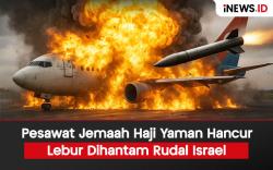 Infografis Israel Serang Bandara Yaman, Hancurkan Pesawat Jemaah Haji
