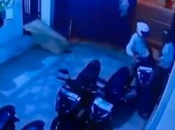 Viral Pencuri Gasak 7 Motor Milik Lembaga Keuangan Bandung, Polisi Turun Tangan