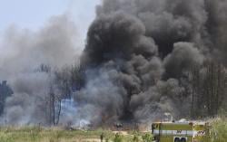 Pesawat Angkatan Laut Korsel Hantam Gunung