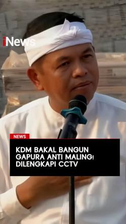 Dedi Mulyadi Bakal Bangun Gapura Anti Maling, Dilengkapi CCTV