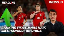 Headline vozpublica.ID: Ranking FIFA Timnas Indonesia Meroket jika Hancurkan China