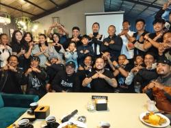 Meriah! Nobar Episode Perdana Sinetron Preman Pensiun X di Bandung Penuh Keseruan   