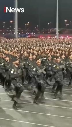 Arab Saudi Gelar Parade Militer Besar Jelang Puncak Ibadah Haji