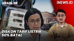 Headline vozpublica.ID: Diskon Tarif Listrik 50% Batal, Sri Mulyani Ungkap Alasannya