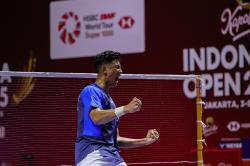 Momen Alwi Farhan Singkirkan Tunggal Putra India