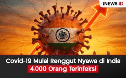 Infografis Covid-19 Mulai Renggut Nyawa di India, Hampir 4.000 Orang Terinfeksi