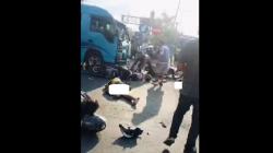 10 Kendaraan Kecelakaan Beruntun di Pasuruan, 1 Orang Tewas 7 Luka