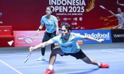 Hasil Indonesia Open 2025: Dejan/Fadia Tumbang, Adnan/Indah Lolos ke 16 Besar