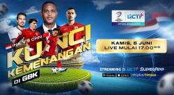 Jadwal dan Link Live Streaming Timnas Indonesia Vs China 