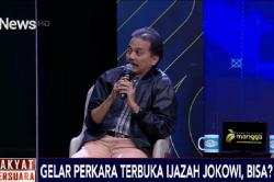 Ngabalin Sebut Isu Ijazah Jokowi Proyek Besar, Roy Suryo: Buktikan atau Gantung Kepala di Monas!
