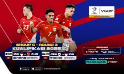 Jadwal dan Link Live Streaming Timnas Indonesia vs China dan Jepang di Kualifikasi Piala Dunia 2026