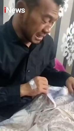 Usai Bunuh Istri, Wadison Pasaribu Drama Menangis Histeris di Depan Jenazah