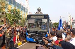 Hore! Pramono Resmikan Rute Baru Transjabodetabek Blok M-Bogor