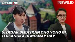 Headline vozpublica.ID: UI Desak Bebaskan Cho Yong Gi, Mahasiswa Filsafat yang Jadi Tersangka Demo May Day