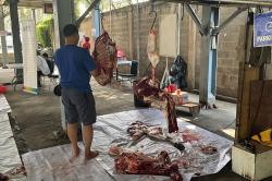 Masjid Raudhatul Jannah MNC Studios Potong Hewan Kurban: 5 Sapi dan 8 Kambing<