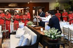 Momen Timnas Indonesia Disambut Hangat Presiden Prabowo Usai Kalahkan China