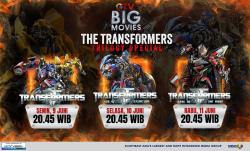 Blockbuster Robot Siap Guncang TV Kamu Lewat Parade Movie Transformers di GTV Big Movies!