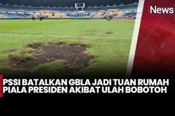 Bobotoh Rusak Stadion usai Laga Persib, GBLA Batal Jadi Tuan Rumah Piala Presiden