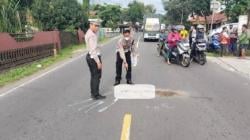 Kecelakaan di Depan SPBU Cibeureum Sumedang, 2 Pelajar Tewas<