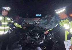 Identitas 3 Korban Tewas Kecelakaan Minibus Tabrak Truk di Tol Bakter, Warga Lampung Timur<