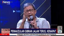 Patahkan Analogi Relawan Gibran soal Pemakzulan Wapres, Rocky Gerung: Kekacauan Dibuat oleh Penguasa