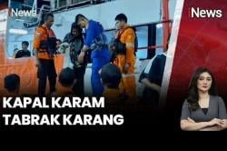 Dramatis! Evakuasi 345 Penumpang Kapal Alif Berkah yang Karam di Pulau Bokori<