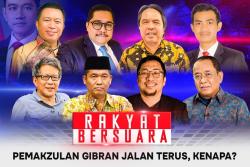 Saksikan Rakyat Bersuara Malam Ini: Pemakzulan Gibran Jalan Terus, Kenapa?