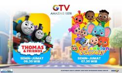 Sahabat Sarapan si Kecil Makin Seru! Thomas & Friends dan Cocomelon di GTV!