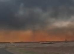 Israel Bom Pangkalan Militer Iran, Api Berkobar Hebat