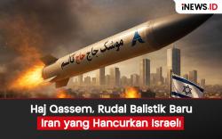Infografis Haj Qassem, Rudal Balistik Baru Iran yang Hancurkan Israel!