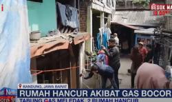 Tabung Elpiji Meledak di Bandung Rusak 2 Rumah, 4 Orang Luka Bakar