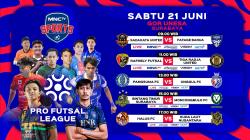 Jadwal Pekan Ke-15 Pro Futsal League 2025: Sadakata United Vs Fafage Banua di MNCTV