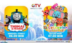 Mulai Hari dengan Imajinasi Tak Terbatas! Yuk, Jelajahi Dunia Seru Bersama Thomas & JJ di GTV Amazing Kids