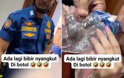 Viral Damkar Bantu Remaja Lepas Botol Nyangkut di Mulut, Auto Banjir Komentar Netizen