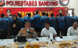 Polisi Tangkap 51 Pengedar Narkoba dan Obat Terlarang di Bandung, Sita 1 Kg Tembakau Sintetis   <