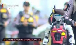 Pasukan Robot Canggih Ramaikan HUT Bhayangkara Ke-79, Apa Akan Gantikan Tugas Polisi?