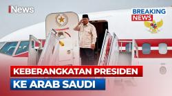 Prabowo Bertolak ke Arab Saudi, Cek Kampung Haji