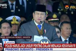 Prabowo kepada Polri: Jangan Mau Dirusak Siapa pun!