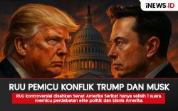 Infografis RUU Pemicu Konflik Donald Trump dan Elon Musk