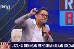 Pitra Romadoni Tuding Roy Suryo cs Kriminalisasi Jokowi Lewat Kasus Ijazah Palsu